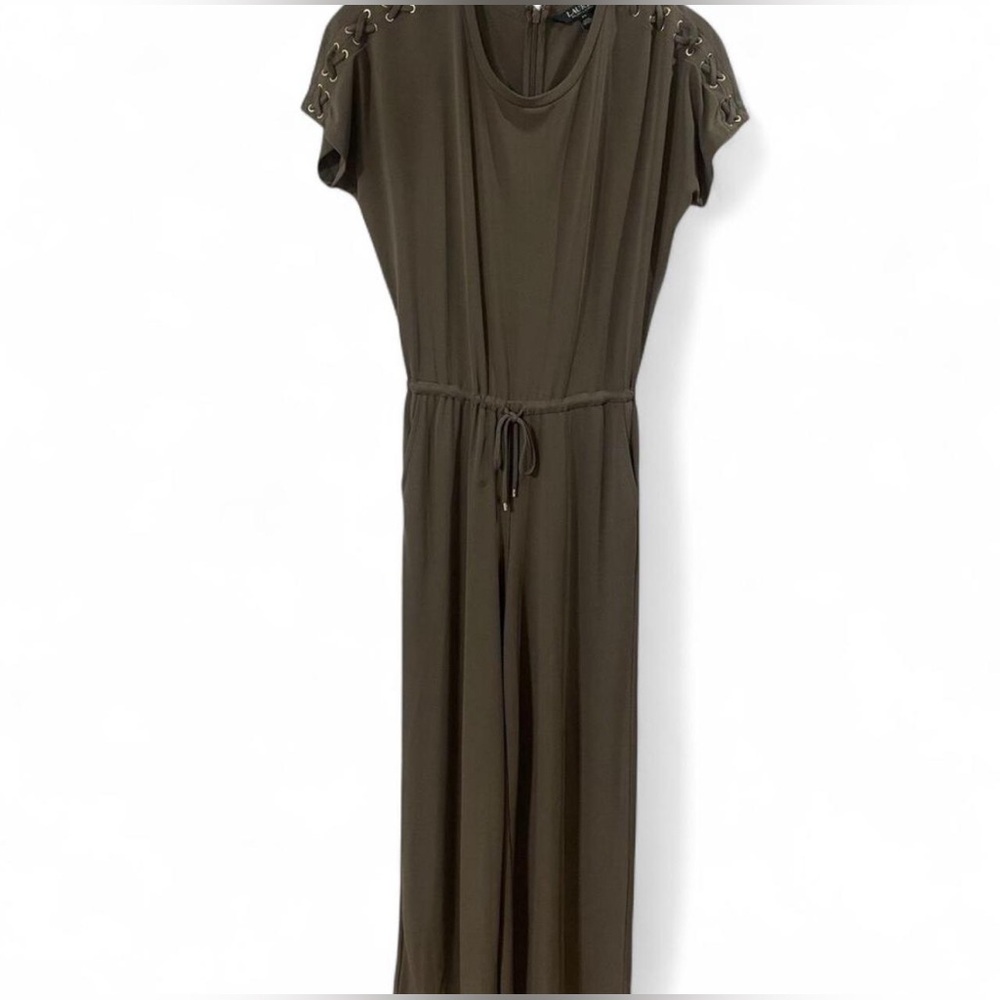 Ralph Lauren Olive Green Jumpsuit NWOT (medium)